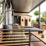 Διαμέρισμα Dh Private Flowers Terrace And Sauna Luxury 2kk, 2x Smarttv-netflix, Free Parking, Gym Μπρνο