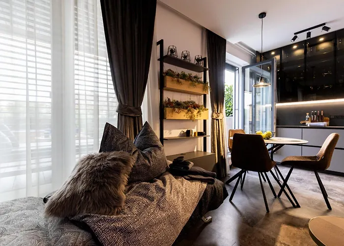 Apartment Dh Private Flowers Terrace And Sauna Luxury 2kk, 2x Smarttv-netflix, Free Parking, Gym