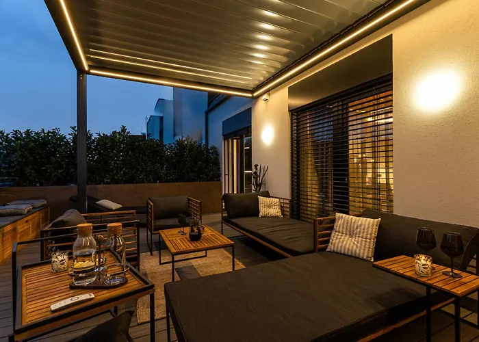 Dh Private Flowers Terrace And Sauna Luxury 2kk, 2x Smarttv-netflix, Free Parking, Gym Brünn