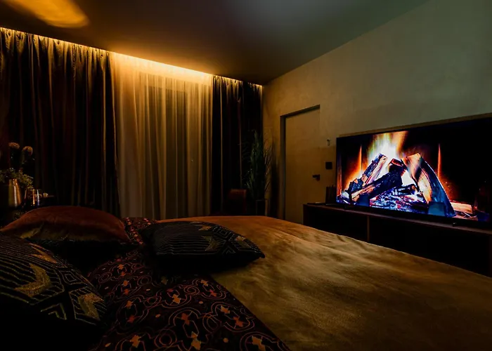 Dh Private Flowers Terrace And Sauna Luxury 2kk, 2x Smarttv-netflix, Free Parking, Gym Brünn
