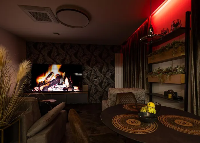 Dh Private Flowers Terrace And Sauna Luxury 2kk, 2x Smarttv-netflix, Free Parking, Gym Brünn