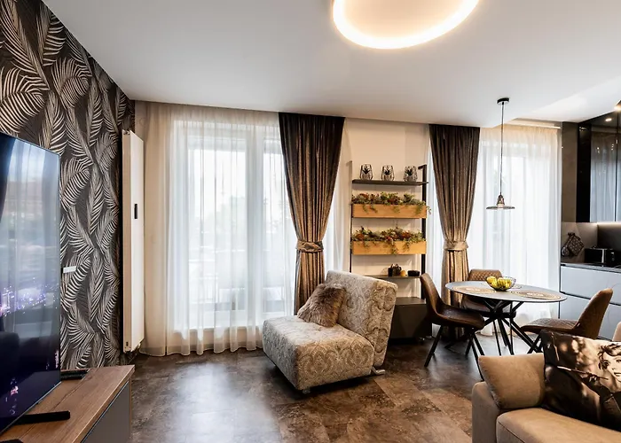 Dh Private Flowers Terrace And Sauna Luxury 2kk, 2x Smarttv-netflix, Free Parking, Gym Brünn