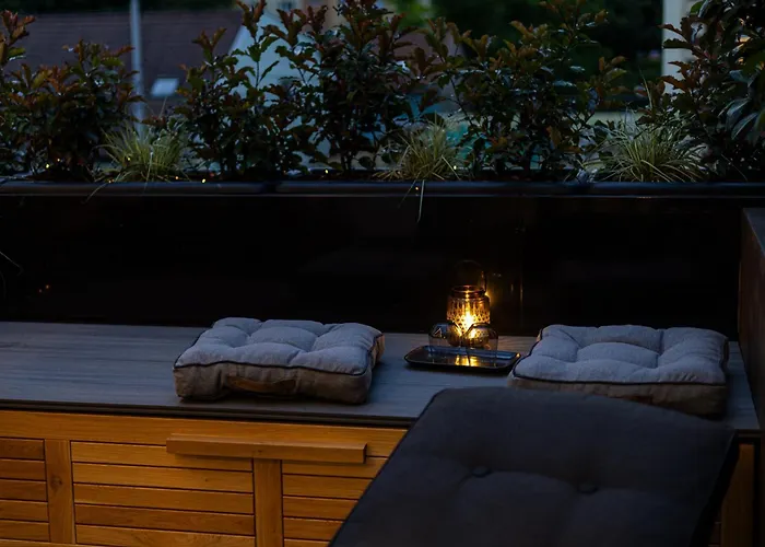 Apartment Dh Private Flowers Terrace And Sauna Luxury 2kk, 2x Smarttv-netflix, Free Parking, Gym Brünn