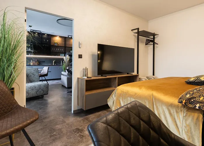 Apartment Dh Private Flowers Terrace And Sauna Luxury 2kk, 2x Smarttv-netflix, Free Parking, Gym *